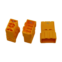 FEMALE CONNECTOR SOCKET YELLOW