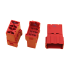 FEMALE CONNECTOR SOCKET RED